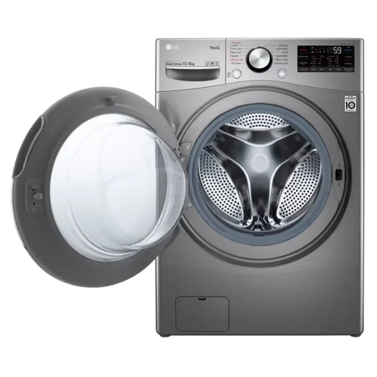 LG F4R3TYG6P Front Load Washing Machine 8 Kg AI DD™